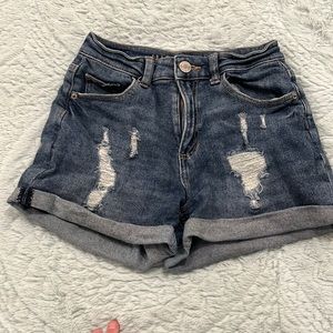 Justice, jean shorts, size 14